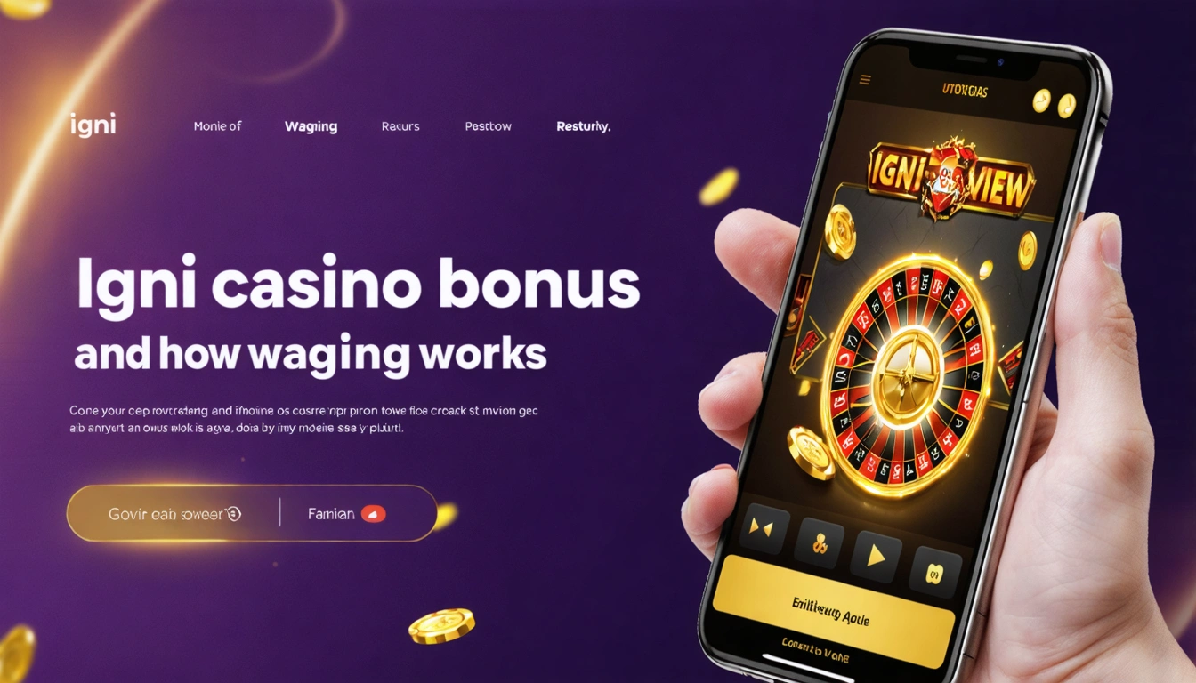 Igni casino bonus review and how wagering works