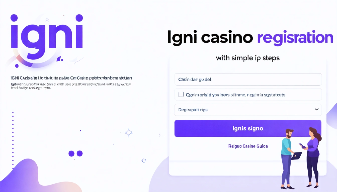 Igni casino registration guide with simple signup steps